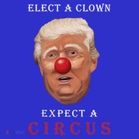 Elect a Clown Expect a Circus Baby Bodysuit