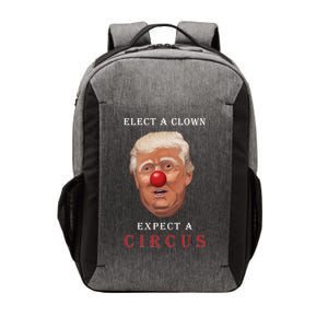 Elect a Clown Expect a Circus Vector Backpack