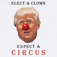 Elect a Clown Expect a Circus Garment-Dyed Sweatshirt