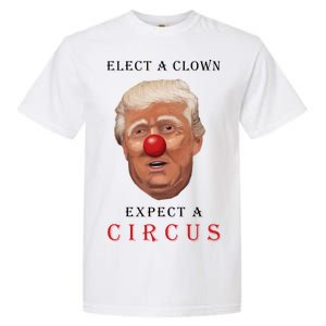 Elect a Clown Expect a Circus Garment-Dyed Heavyweight T-Shirt