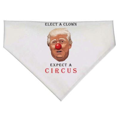 Elect a Clown Expect a Circus USA-Made Doggie Bandana