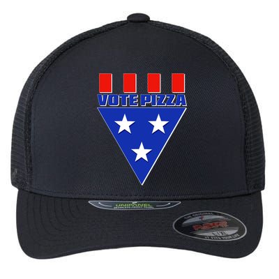 Elections Vote Pizza Flexfit Unipanel Trucker Cap