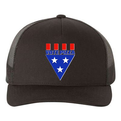 Elections Vote Pizza Yupoong Adult 5-Panel Trucker Hat