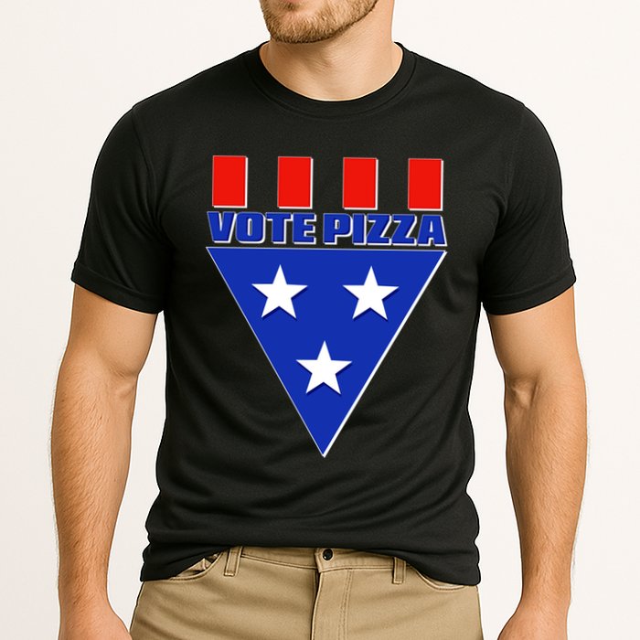 Elections Vote Pizza Performance Shirt
