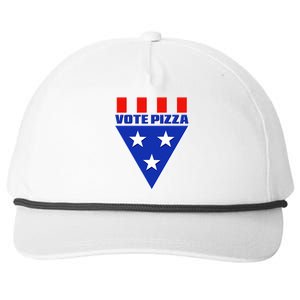 Elections Vote Pizza Snapback Five-Panel Rope Hat