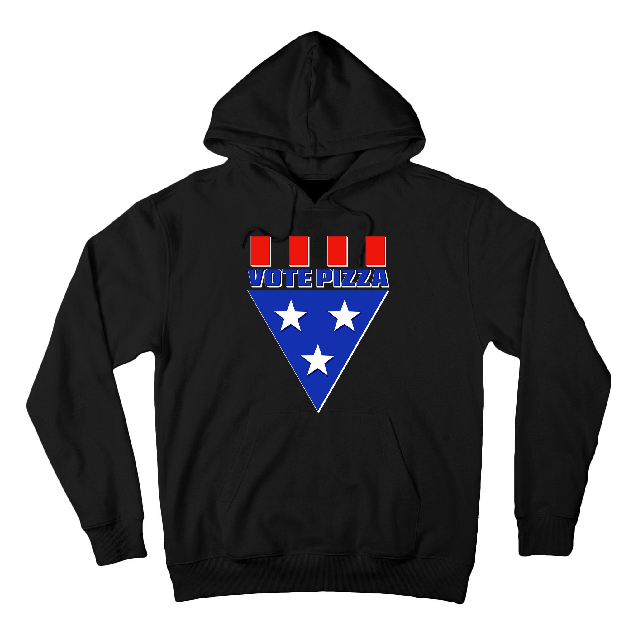 Elections Vote Pizza Tall Hoodie