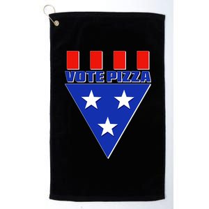 Elections Vote Pizza Platinum Collection Golf Towel