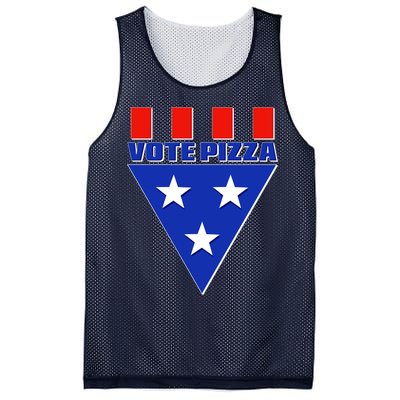 Elections Vote Pizza Mesh Reversible Basketball Jersey Tank