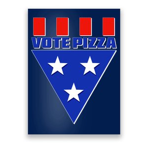 Elections Vote Pizza Poster