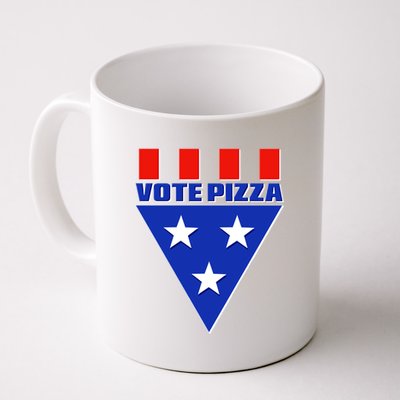 Elections Vote Pizza Coffee Mug