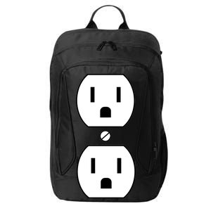 Electrial Outlet Plug Costume City Backpack