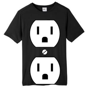 Electrial Outlet Plug Costume Tall Fusion ChromaSoft Performance T-Shirt