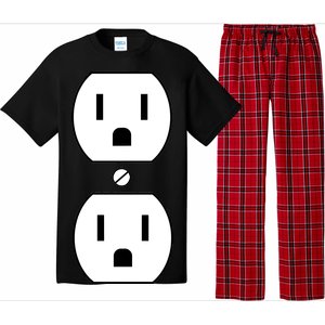 Electrial Outlet Plug Costume Pajama Set