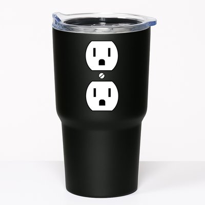 Electrial Outlet Plug Costume Tumbler