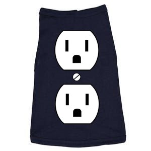 Electrial Outlet Plug Costume Doggie Tank