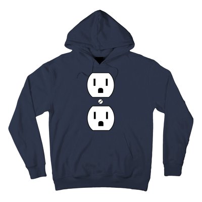 Electrial Outlet Plug Costume Hoodie