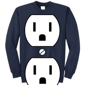 Electrial Outlet Plug Costume Sweatshirt