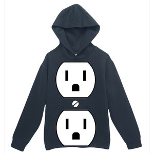 Electrial Outlet Plug Costume Urban Pullover Hoodie