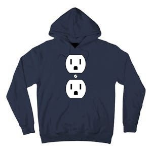 Electrial Outlet Plug Costume Tall Hoodie