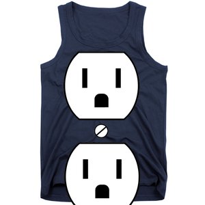 Electrial Outlet Plug Costume Tank Top