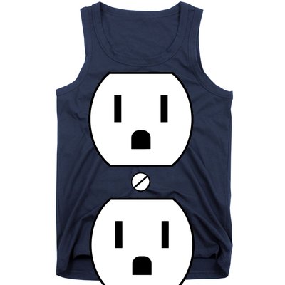 Electrial Outlet Plug Costume Tank Top