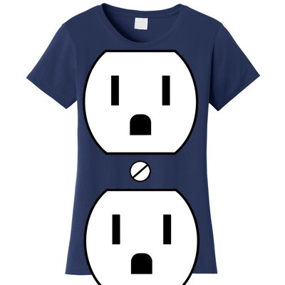 Electrial Outlet Plug Costume Women's T-Shirt