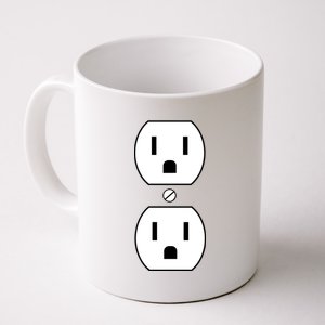 Electrial Outlet Plug Costume Coffee Mug