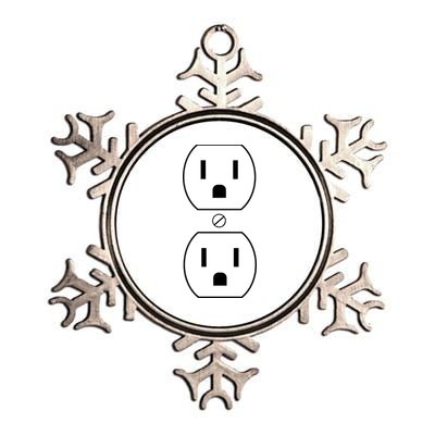 Electrial Outlet Plug Costume Metallic Star Ornament