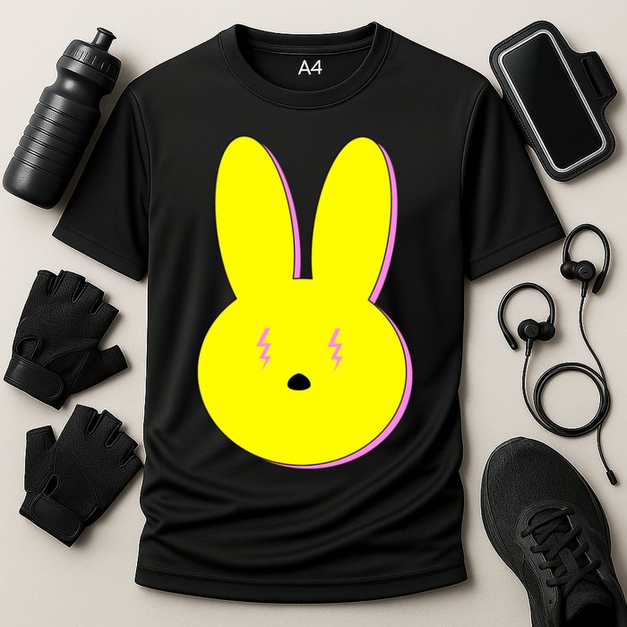 Electric Bunny Cooling Performance Crew T-Shirt
