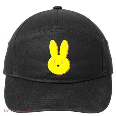 Electric Bunny 7-Panel Snapback Hat