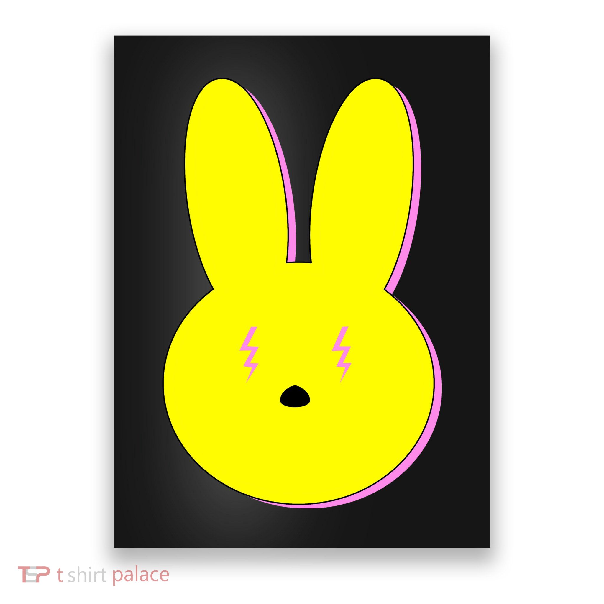 Electric Bunny Poster