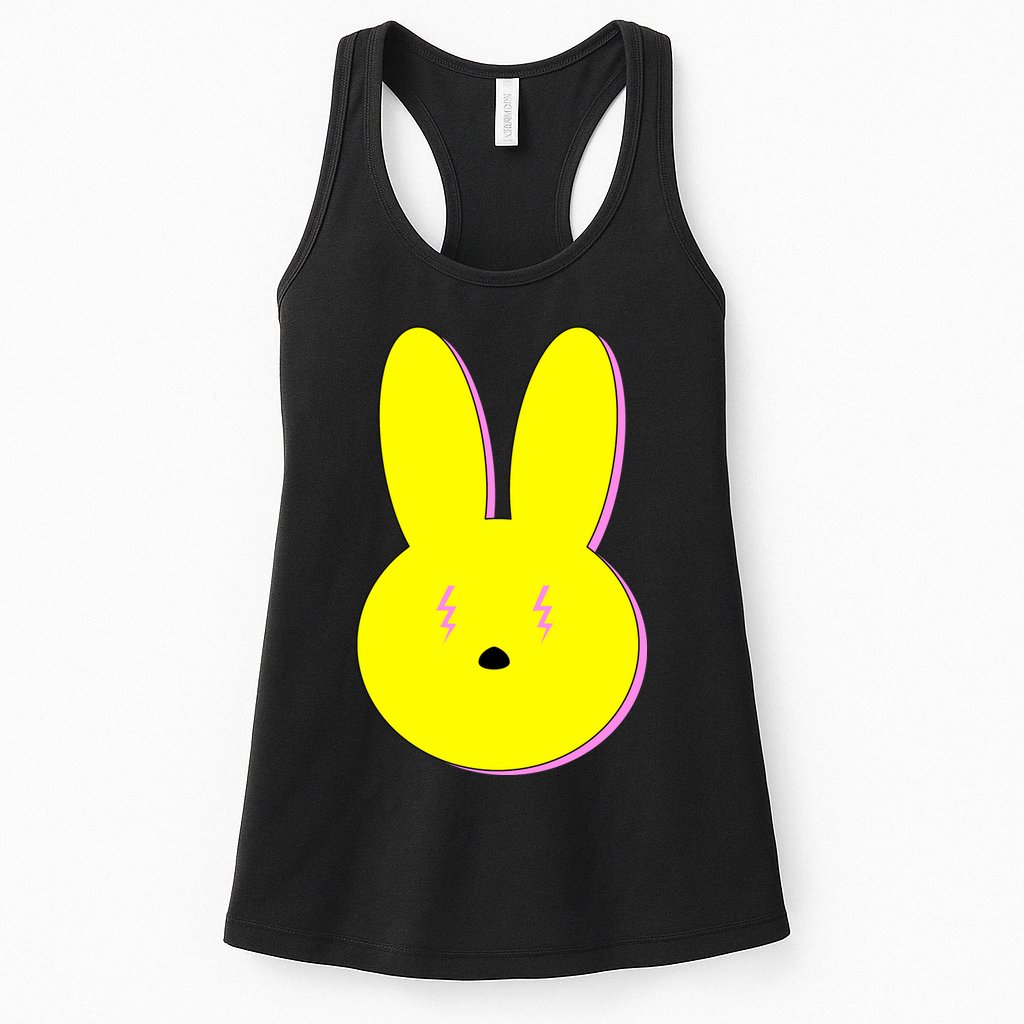 Electric Bunny Womens Tank Top