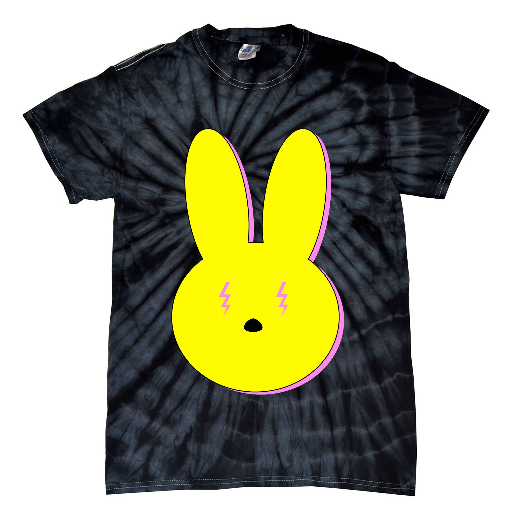 Electric Bunny Tie-Dye T-Shirt