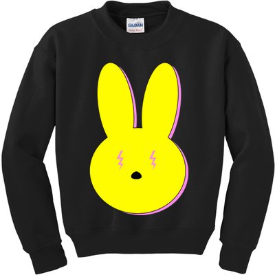 Electric Bunny Kids Sweatshirt