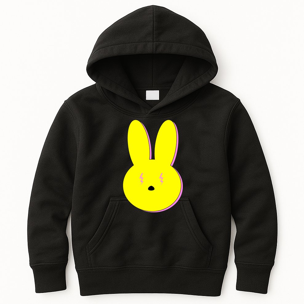 Electric Bunny Kids Hoodie