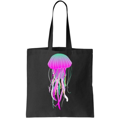 Electric Jellyfish Tote Bag