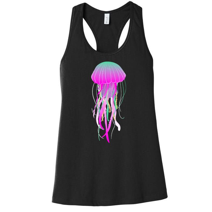 Electric Jellyfish Women's Racerback Tank