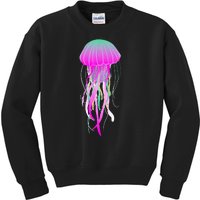 Electric Jellyfish Kids Sweatshirt