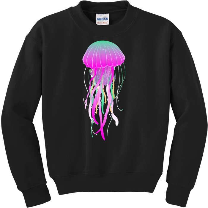 Electric Jellyfish Kids Sweatshirt