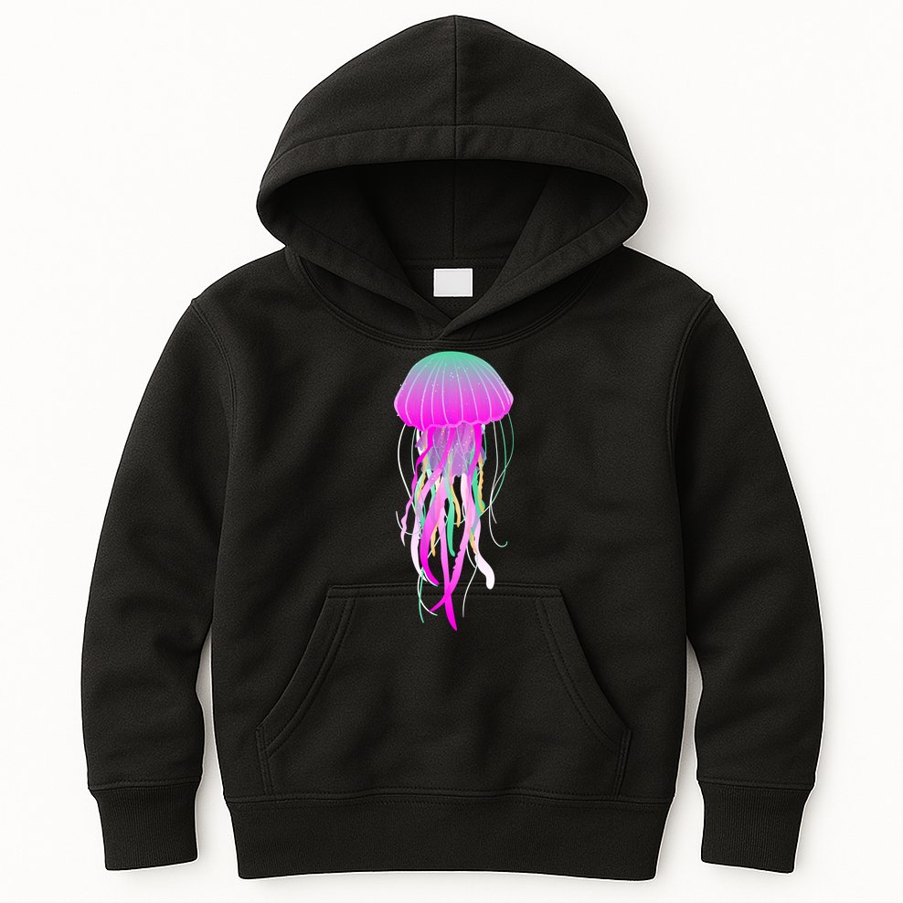 Electric Jellyfish Kids Hoodie