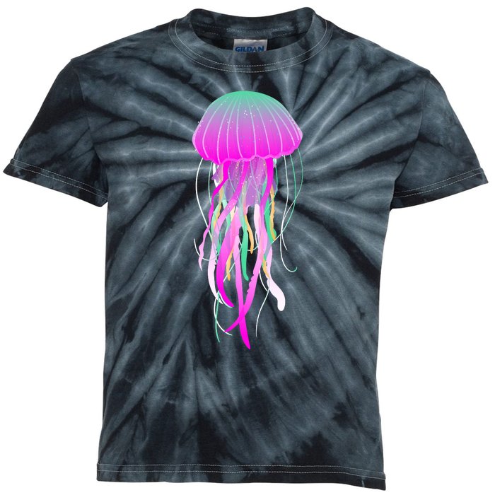 Electric Jellyfish Kids Tie-Dye T-Shirt