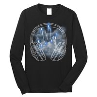 Electric Lighting Music Headphones Long Sleeve Shirt