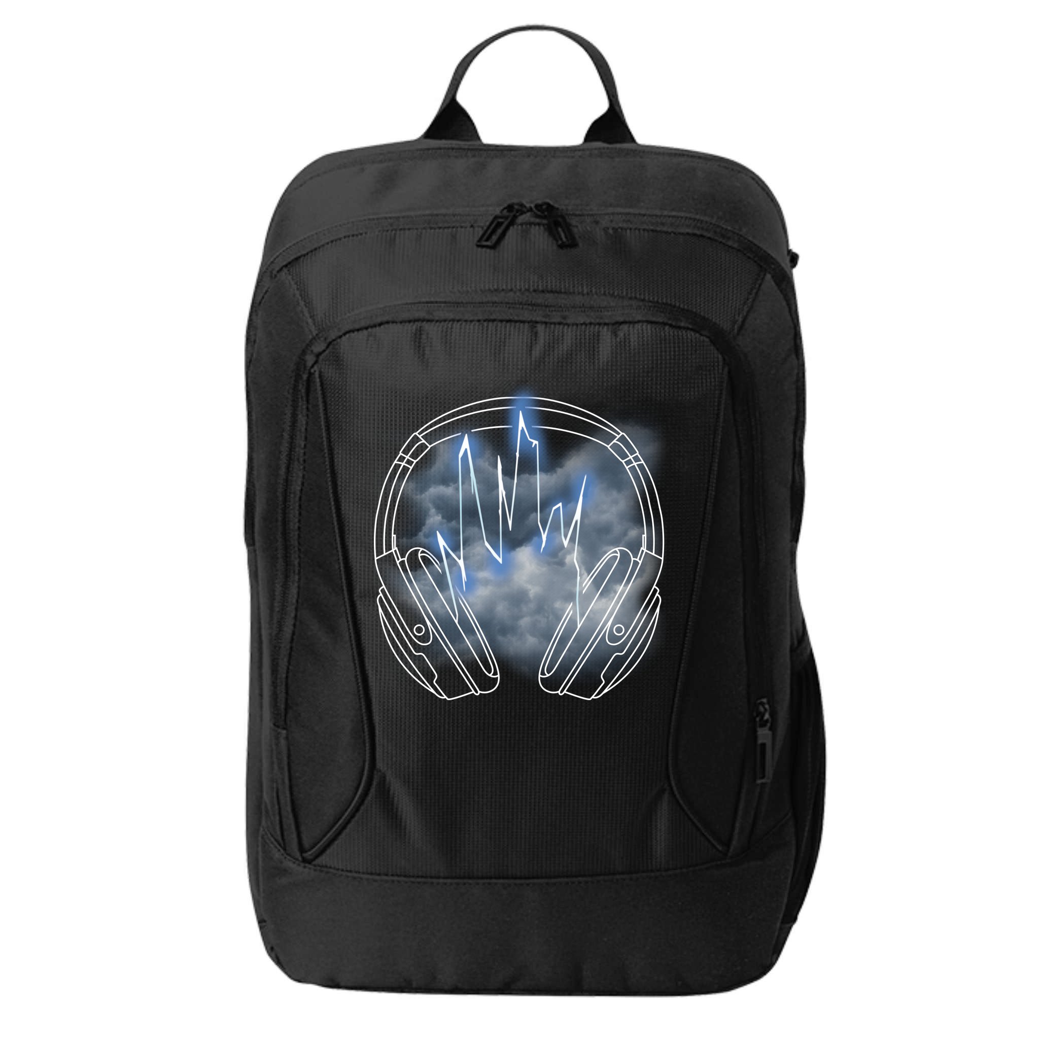 Electric Lighting Music Headphones City Backpack