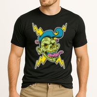 Electric Zombie Head Cooling Performance Crew T-Shirt