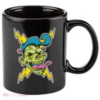 Electric Zombie Head 11oz C Handle Ceramic Mug