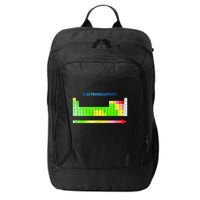 Electronegativity Values Periodic Table of Elements City Backpack