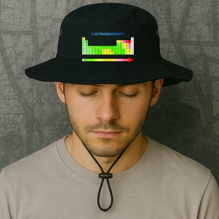 Electronegativity Values Periodic Table of Elements Legacy Cool Fit Booney Bucket Hat
