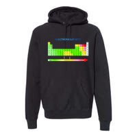 Electronegativity Values Periodic Table of Elements Premium Hoodie