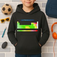 Electronegativity Values Periodic Table of Elements Kids Hoodie