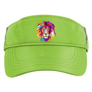 Elegant Colorful Cool Lion Head Adult Drive Performance Visor